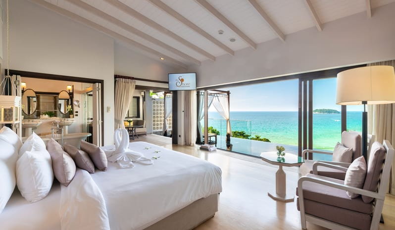 SEA VIEW POOL VILLA BEDROOM